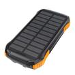 Acumulator extern powerbank solar Choetech B659, Qi 5W, 10000 mAh, 2xUSB out, USB-c IN, portocaliu PBANK-10000-B659OE-CHO