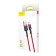 Cablu incarcator USB, cablu 2m, micro USB, Red Cafule, 28035 Baseus