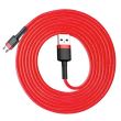 Cablu incarcator USB, cablu 2m, micro USB, Red Cafule, 28035 Baseus