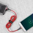 Cablu incarcator USB, cablu 2m, micro USB, Red Cafule, 28035 Baseus