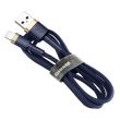 Cablu incarcator USB pentru Iphone, Lightning 2.0m, NavyBlue Gold Cafule, 29076 Baseus