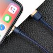 Cablu incarcator USB pentru Iphone, Lightning 2.0m, NavyBlue Gold Cafule, 29076 Baseus