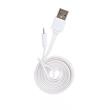 Cablu incarcator USB, Apple Iphone 5, 6, Ipad, alb, 510.72 Alca 
