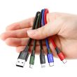 Cablu incarcator 4 USB-Combo, 2 TipC cu MicroUSB si Apple 1.2m color, 27849 Baseus