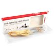 Cablu incarcator USB Iphone Lightning FullLINK 2.4A, auriu, 1m, 01432 Amio