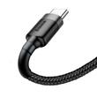 Cablu incarcator USB Tip C, 3m, 2A, gri cu negru, 29634 Baseus 