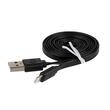 Cablu incarcator USB, Apple Iphone 5, 6, Ipad, negru, 510.71 Alca
