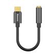 Adaptor cablu USB Tip-C la AUX (JACK), 3.5mm, 10cm, baseus 29784
