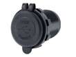 Priza cu 2 USB, cu comutator tactil, 12-24V, 3.0A, 18W, cu LED, incastrabila 63207 Carmotion