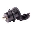 Priza cu 2 USB incarcare rapida, 12-24V, 1.5A, QC3.0 cu LED, incastrabila, Mod05 02855 Amio