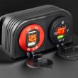 Priza cu 2 USB, USB si UsbC, cu LED, 12-24V, incastrabila, Mod08 02858 Amio