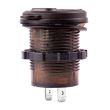 Priza cu 2 USB, tip C si USB Qc3.0, cu LED, 12-24v, cu voltmetru, incastrabila, Mod7 02857 Amio