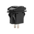 Priza cu 2 USB, cu LED rosu, 12-24V, incastrabila, 04228 Amio