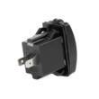 Priza cu 2 USB, cu LED rosu, 12-24V, incastrabila, 04228 Amio