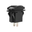 Priza cu 2 USB, USB-A si USB-C, cu incarcare rapida QC3.0 , cu LED rosu, 12-24V, incastrabila, 04229 Amio