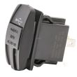 Priza cu 2 USB-uri 12/24V, 3.1A, lumina albastra, 42557 CarCo