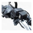 Priza bricheta cu USB, montare aparenta, pe ghidon Carmotion 86107