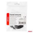Panou montare priza rotunda 1 gaura Mod12 02862 Amio
