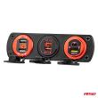 Panou montare priza rotunda 3 gauri Mod14 02864 Amio