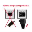 Cablu alimentare frigider auto, cu mufa 2pini in L, 12-24V, cablu 4m, stecher bricheta, mufa cu adaptor DIN/ISO 4165, TLA219 Carmotion 