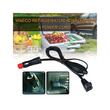 Cablu alimentare frigider auto, cu mufa 2pini in L, 12-24V, cablu 4m, stecher bricheta, mufa cu adaptor DIN/ISO 4165, TLA219 Carmotion 