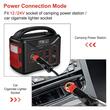 Cablu alimentare frigider auto, cu mufa 2pini in L, 12-24V, cablu 4m, stecher bricheta, mufa cu adaptor DIN/ISO 4165, TLA219 Carmotion 