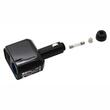 Stecher priza cu 2 USB-uri Dual Side, 12V, 2.4A, rabatabil, Select, 07431 Compass