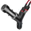Stecher 1 priza cu 2 USB, 12/24V, 234A, 40W, Baseus 28025 
