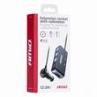 Stecher cu 3 prize, 2xUSB 2.4A, 1xUSB QC3.0 si 1xUSB C PD30W, 12-24V, cu voltmetru LED, buton control On-Off 03781 Amio