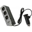 Stecher 3 prize 12 / 24V cu fir si USB 7519 Automax