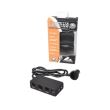 Stecher cu 3 prize si  4 USB, 12/24V, cu tester voltmetru LED,, 0375 Automax