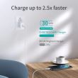 Incarcator priza 220V - USB-C, 5V QC 3.0, PD, 18W, alb Choetech Q5004