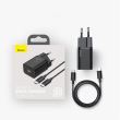 Incarcator Baseus Super Quick Charger 1C 25W cu USB-C la USB-C 1m  Baseus 20602