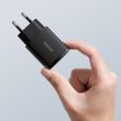 Incarcator rapid cu 2 USB-uri, priza 220V, 5V, 20W, USB-C, USB-A 20723 Baseus