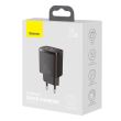 Incarcator rapid cu 2 USB-uri, priza 220V, 5V, 20W, USB-C, USB-A 20723 Baseus