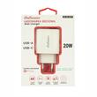 Incarcator rapid cu 2 USB-uri, priza 220V, 5V, 20W, USB-C, USB-A, 68707 CarCo