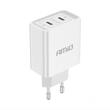 Incarcator rapid cu 2 USB-uri, priza 220V, 2xUSB-C 40W, 3AQC, 03892 Amio