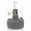 Lampa solara camping, cu LED, 200 lm, reincarcabila prin USB sau energie solara, cu telecomanda si carlig, 572.30 Alca