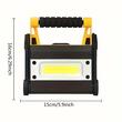Lampa lucru LED-COB, 12W, 1000lm, reincarcabila USB, cu maner si magnet, cu functie de powerbank, 2400mAh, LA0300 TruckLed