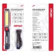 Lanterna lucru LED COB cu magnet si clips de prindere, reincarcabila USB, WT04 02173 Amio.