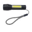 Lanterna tactica, Cob si Xpe LED, 3w/1w, 120lm/100lm, reincarcabila USB, 1200mAh, aluminiu, zoom, 4 functii, 9cm, LA0206
