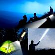 Lanterna tactica, Cob si Xpe LED, 3w/1w, 120lm/100lm, reincarcabila USB, 1200mAh, aluminiu, zoom, 4 functii, 9cm, LA0206
