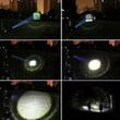 Lanterna tactica LED, 10w, 300lm, reincarcabila USB, 1200mAh, aluminiu, zoom, 5 functii, 13cm, LA0203
