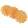 Set 3 lampi de avertizare in caz de urgenta, LED, cu lanterna, 9 moduri de lumina stroboscopica, cu carlig si magnet, 83199 Carmotion
