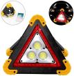 Triunghi reflectorizant cu lanterna, acumulator si incarcare solara 7709 Sep