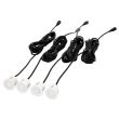 Set 4 senzori de parcare cu afisaj cu LED, albi 01566 Amio