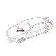 Senzori parcare cu afisaj wireless cu LED, cu 4 senzori spate, SP003 Carguard