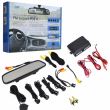 Kit 4 senzori parcare spate cu oglinda si camera mers inapoi P05 PNI