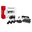Set 8 senzori parcare 4 spate 4 fata, negri, fi22, cu alarma 01575 Amio