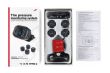 Kit senzori presiune si temperatura aer roti, TPMS, Bluetooth, cablu si afisaj LCD, 02092 Amio